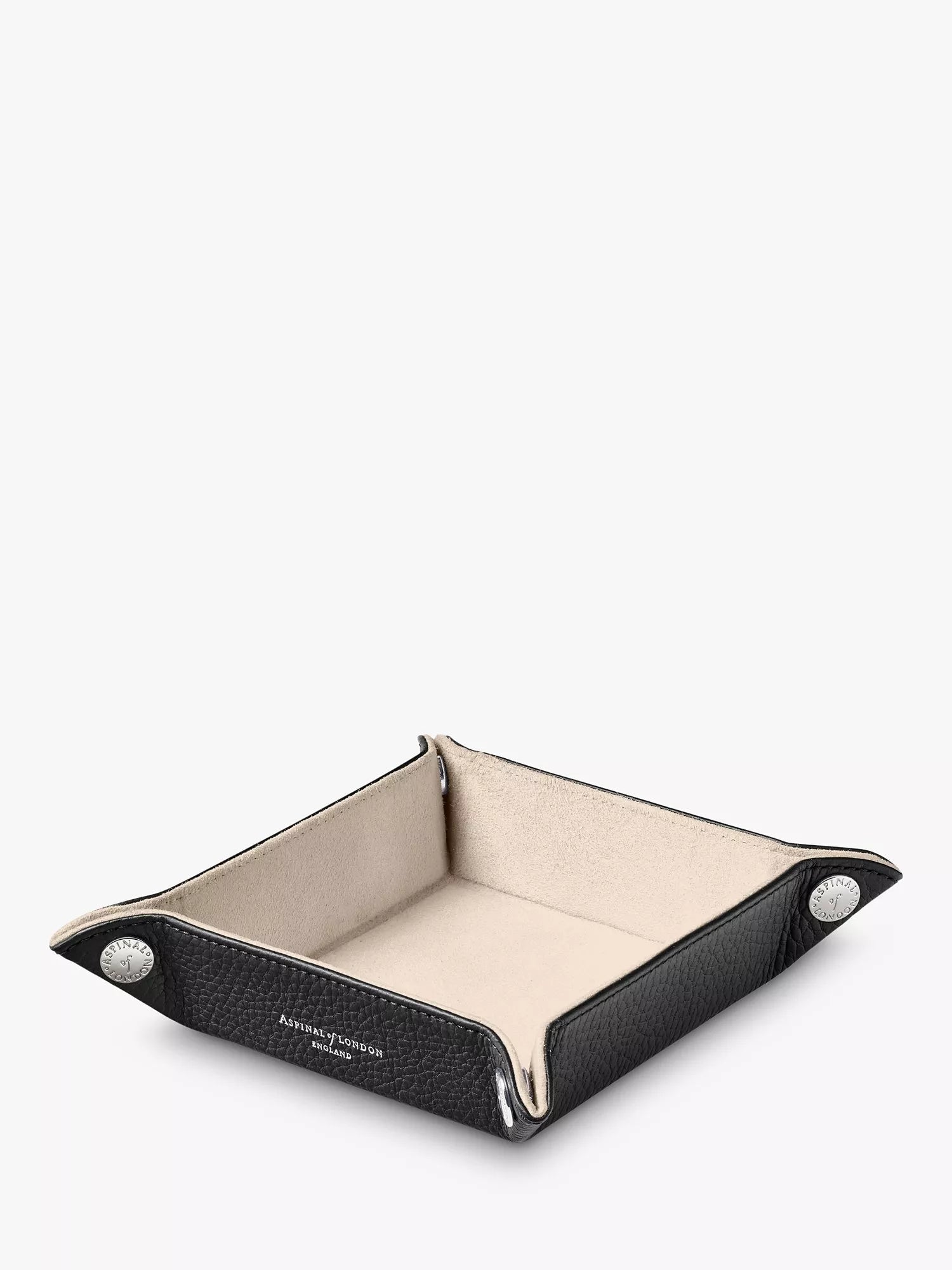 Aspinal of London leather mini tidy tray - British product