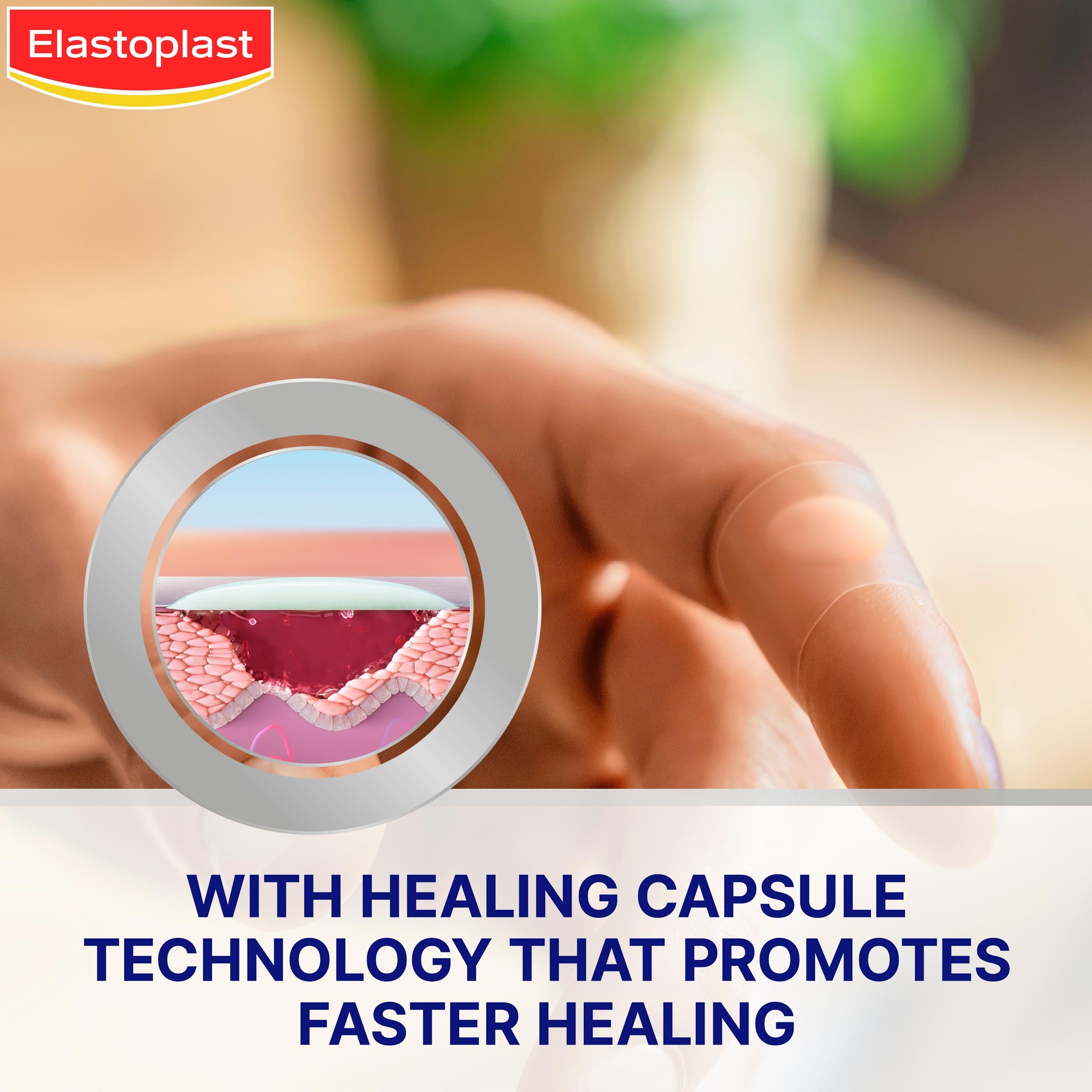 Elastoplast hydrocolloid finger plasters 10 pack, imported from the UK