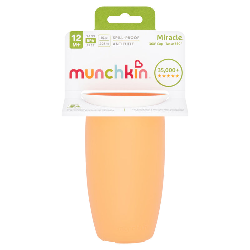 Munchkin Miracle 360 sippy cup 10oz (British brand)