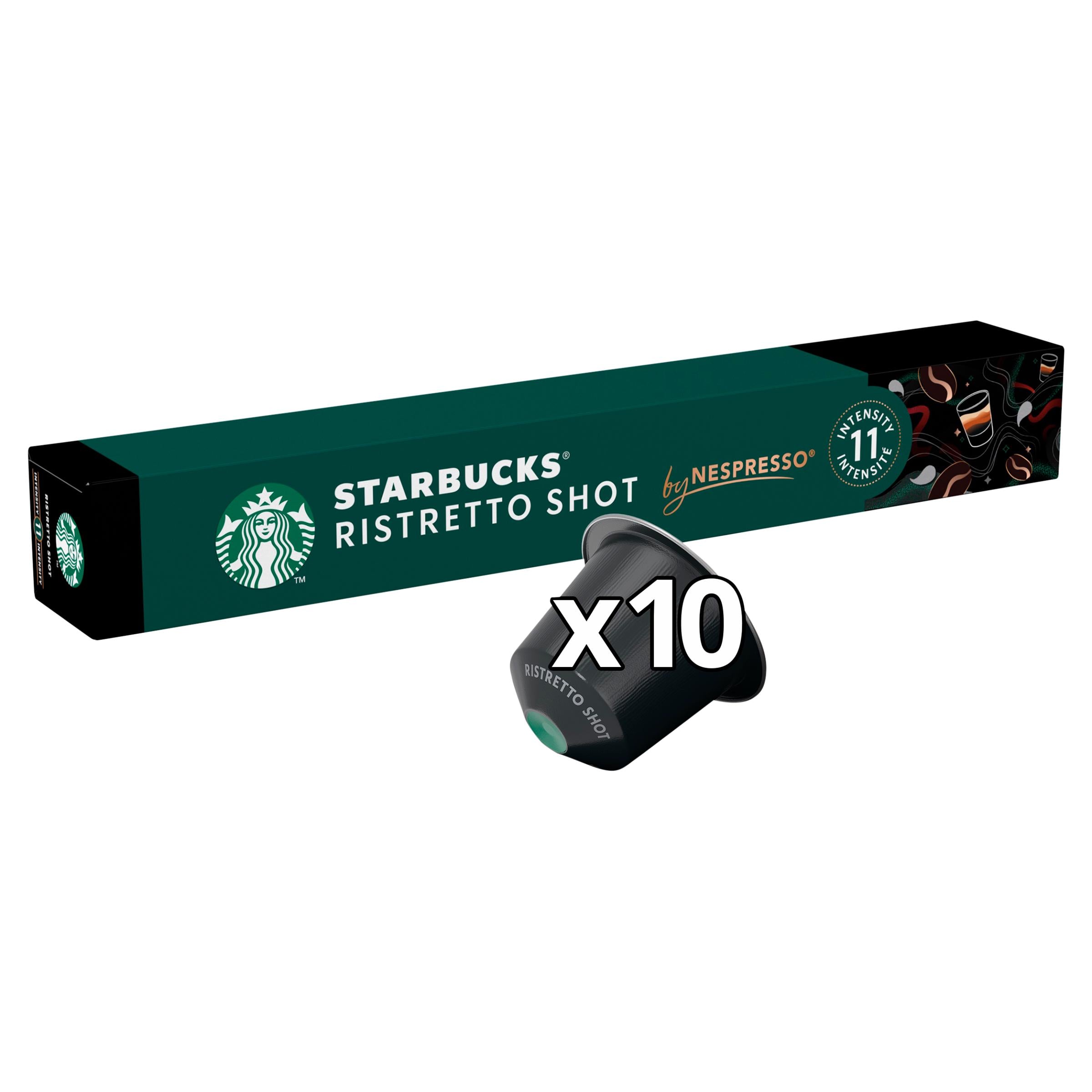 Starbucks Ristretto coffee pods 10 pack Nespresso - British product