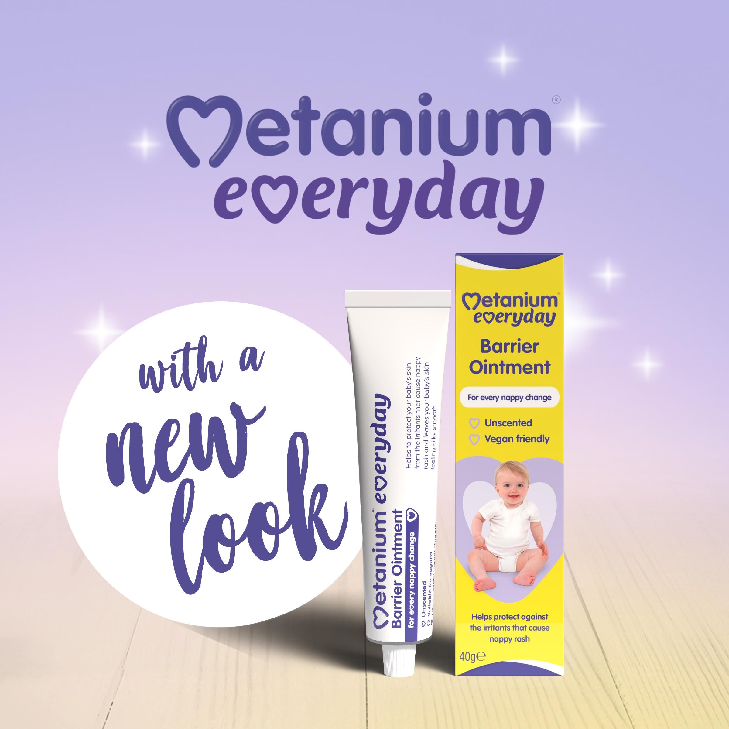 Metanium Everyday barrier ointment 40g, imported from the UK