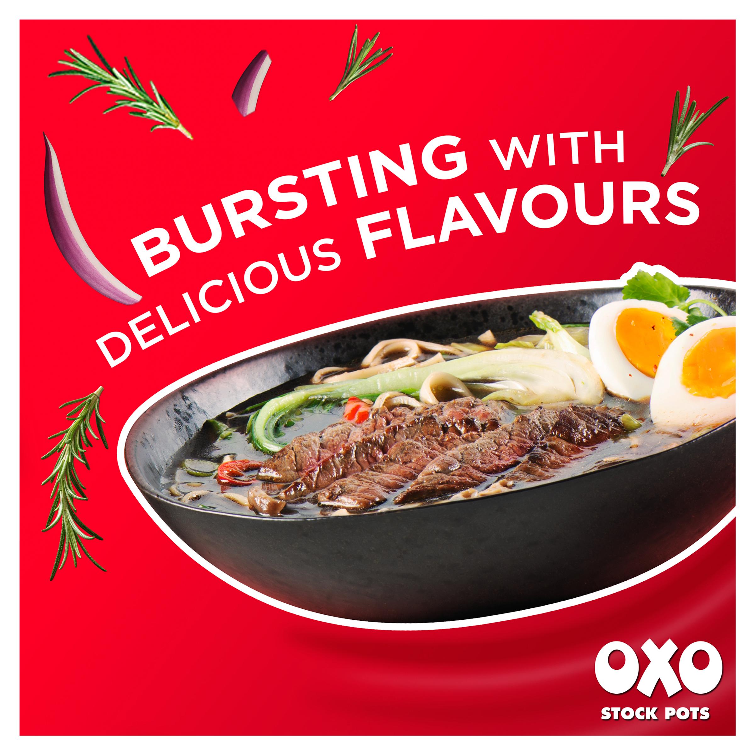 Oxo Original Beef Stock Pots 80g, imported from the UK