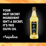 Napolina light in colour olive oil 750ml, imported from the UK