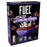 FUEL10K Chocolate Multigrain Hoops Cereal 350g - British product