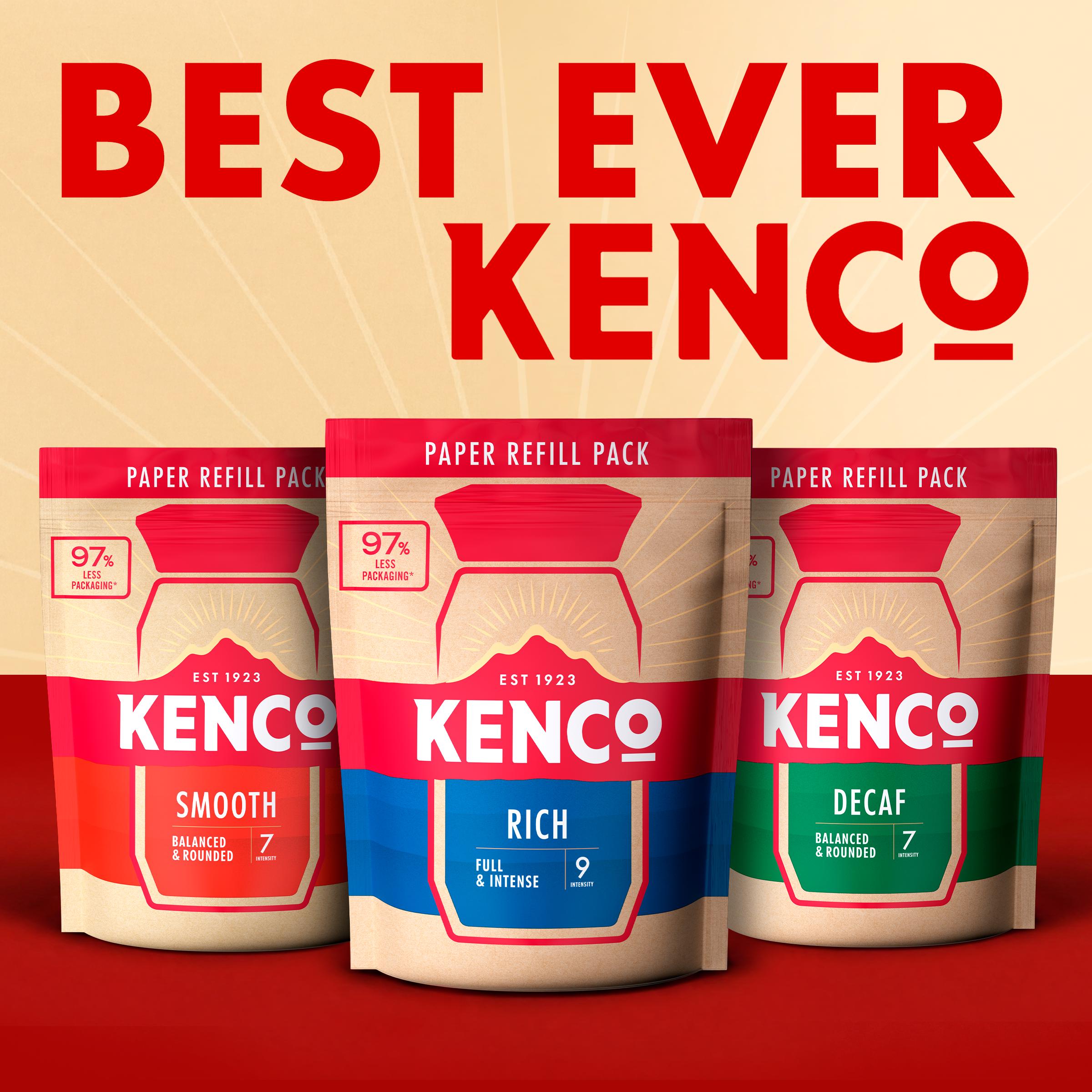 Kenco decaf instant coffee refill 150g - British product