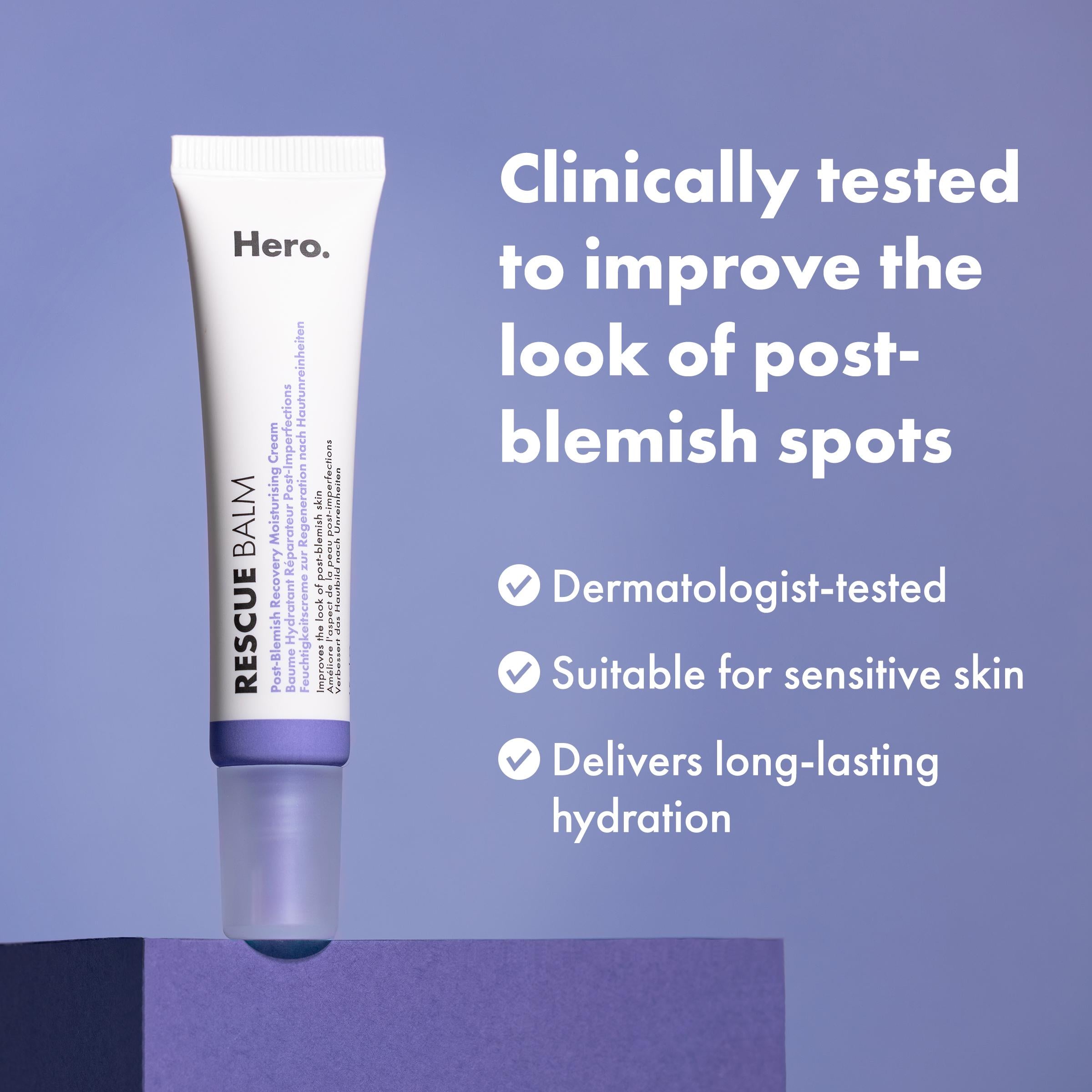 Hero rescue balm post-blemish 15ml - British product