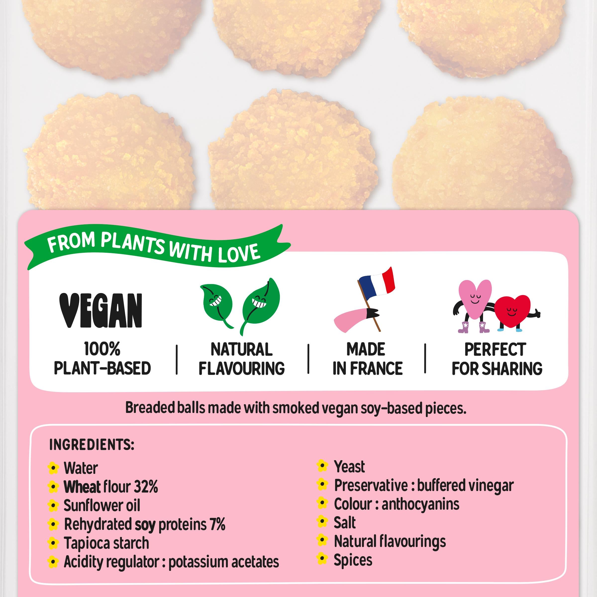 La Vie vegan bacon croquettes 140g (British brand)