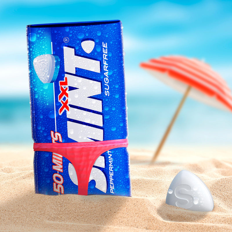 Smint XXL Peppermint mints 35g, imported from the UK