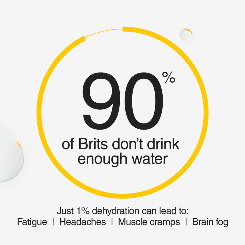 Phizz hydration effervescent tablets orange 20 count, UK version