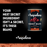 Napolina red kidney beans in water 400g, UK version