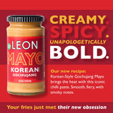 Leon Gochujang Mayo Korean Style 240ml, imported from the UK