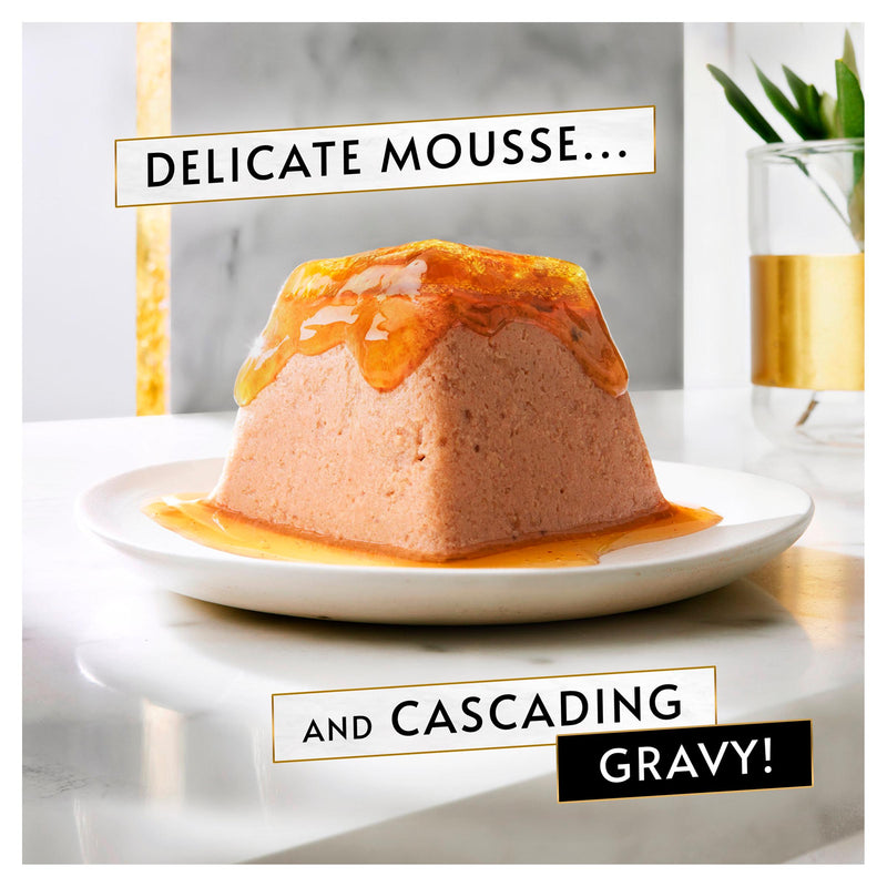 Gourmet Revelations chicken mousse wet cat food 4x57g, imported from the UK
