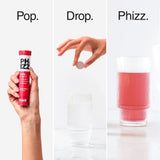 Phizz effervescent tablets mixed berry 20 tablets, imported from the UK