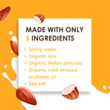 Rude Health Organic Almond Drink 1L, imported from the UK