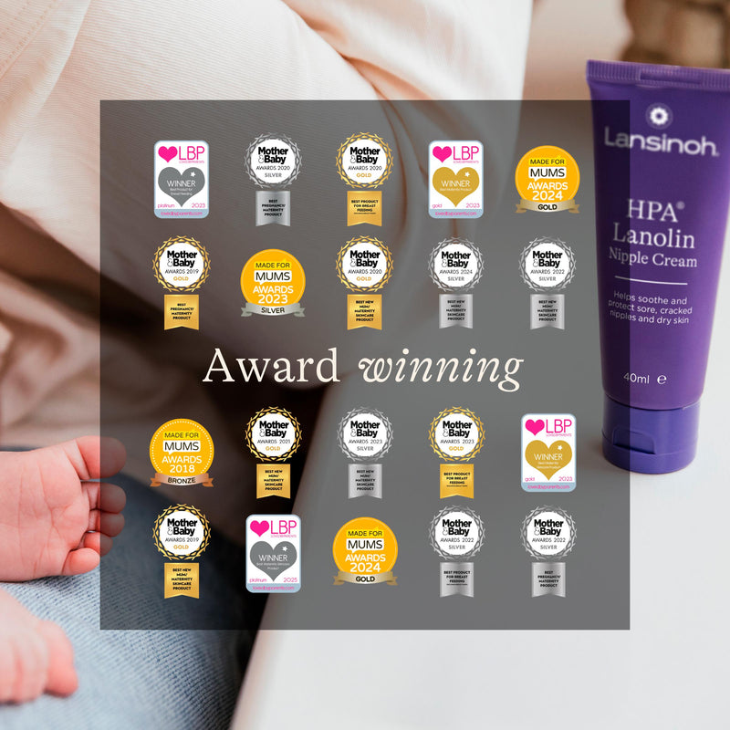 Lansinoh HPA Lanolin nipple cream 40ml, imported from the UK