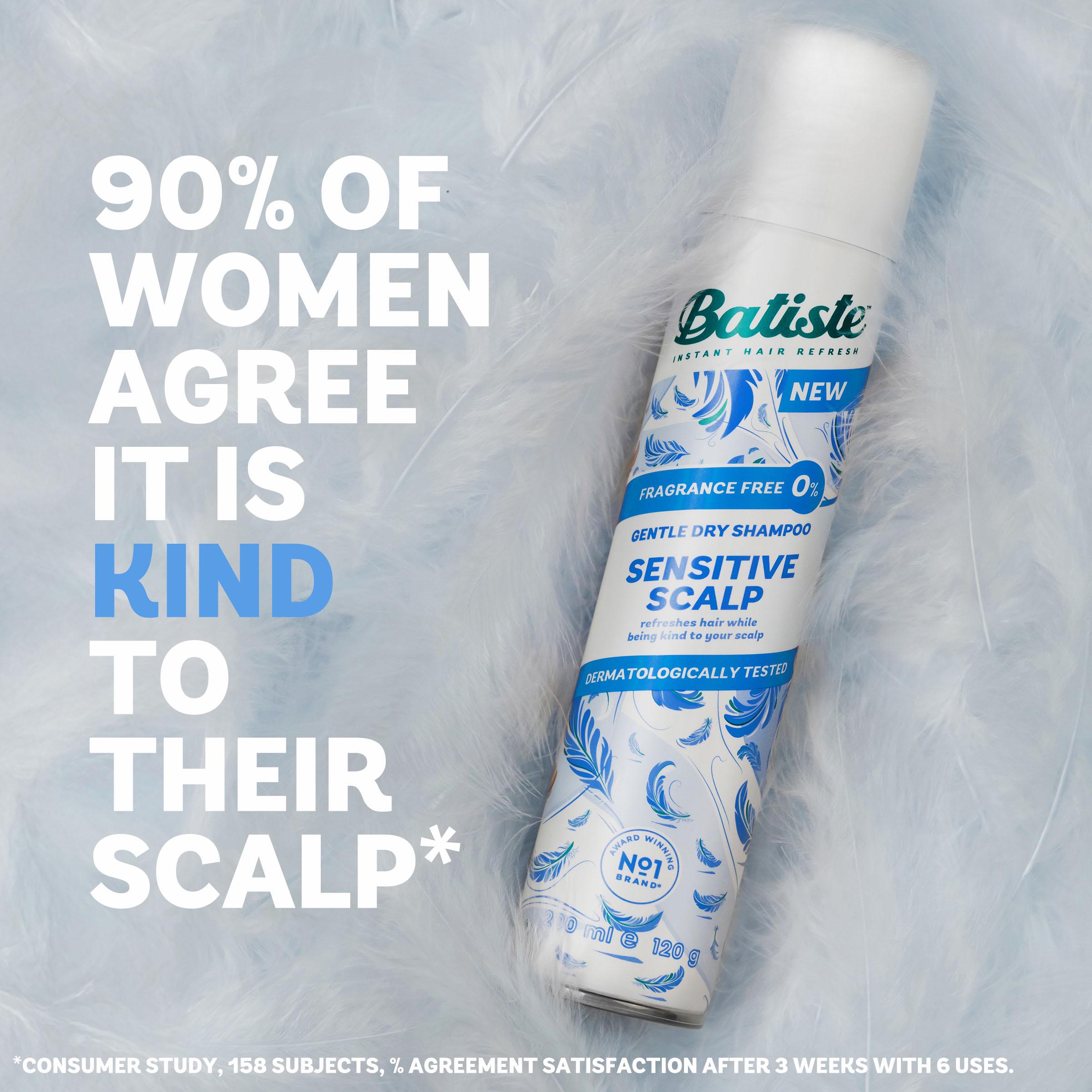 Batiste sensitive scalp dry shampoo 200ml - British product