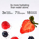 Phizz effervescent tablets mixed berry 20 tablets, imported from the UK