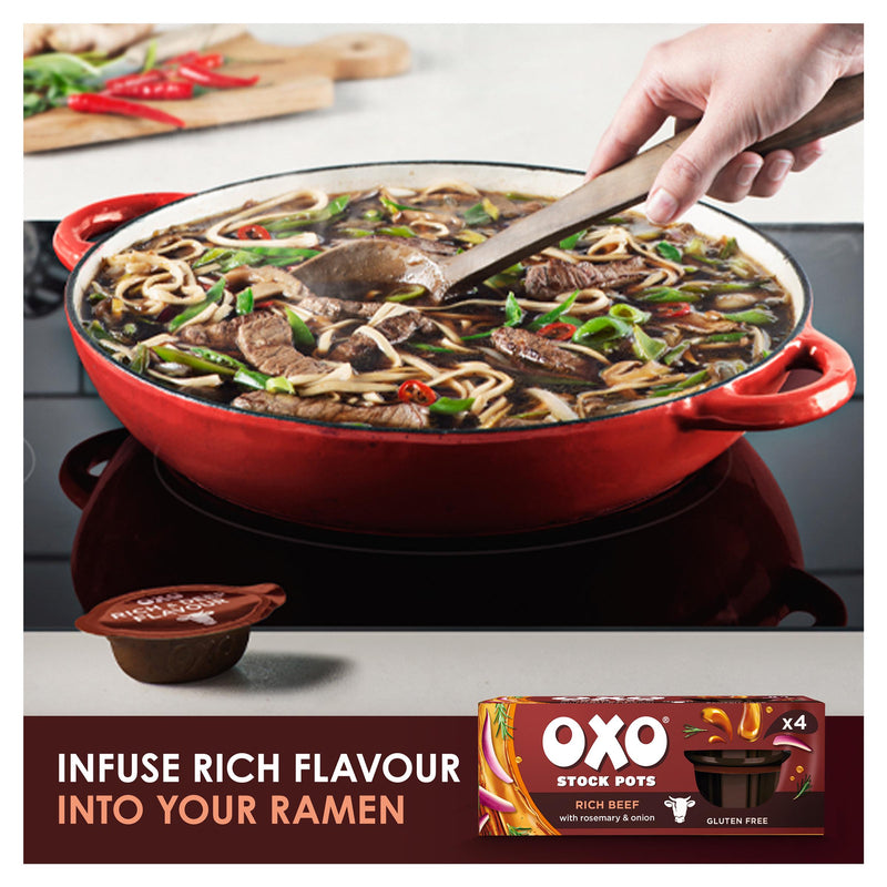 OXO beef stock pots onion rosemary 80g - British product