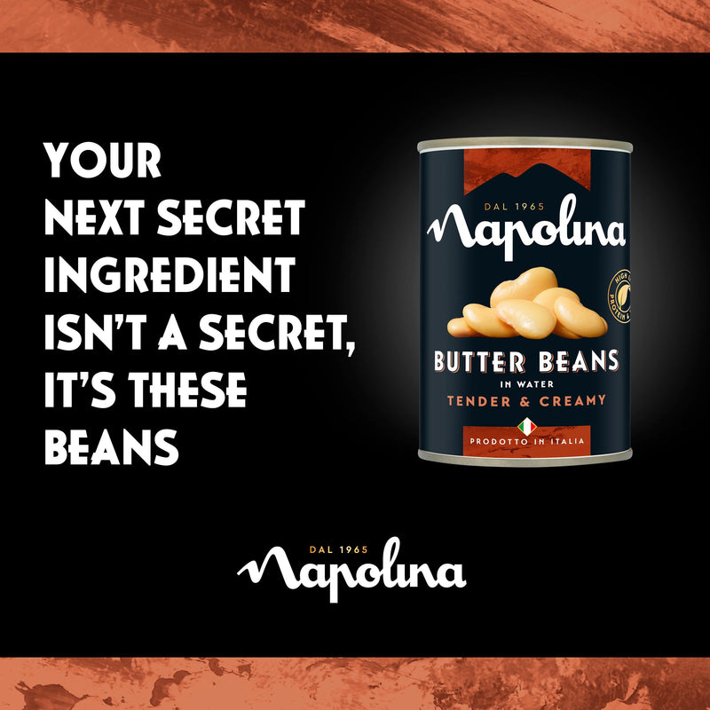 Napolina butter beans 400g (British brand)