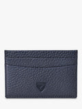 Aspinal of London pebble leather slim credit card case, UK version