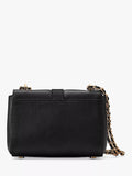 Aspinal of London Lottie small pebble leather shoulder bag, imported from the UK