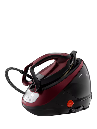 John Lewis Tefal Pro Express Protect GV9230 High Pressure Steam Generator Iron - Black/Burgundy- Buy online at McGrocer