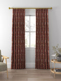 Morris & Co. Snakeshead curtains or roman blind claret/gold made to measure, imported from the UK