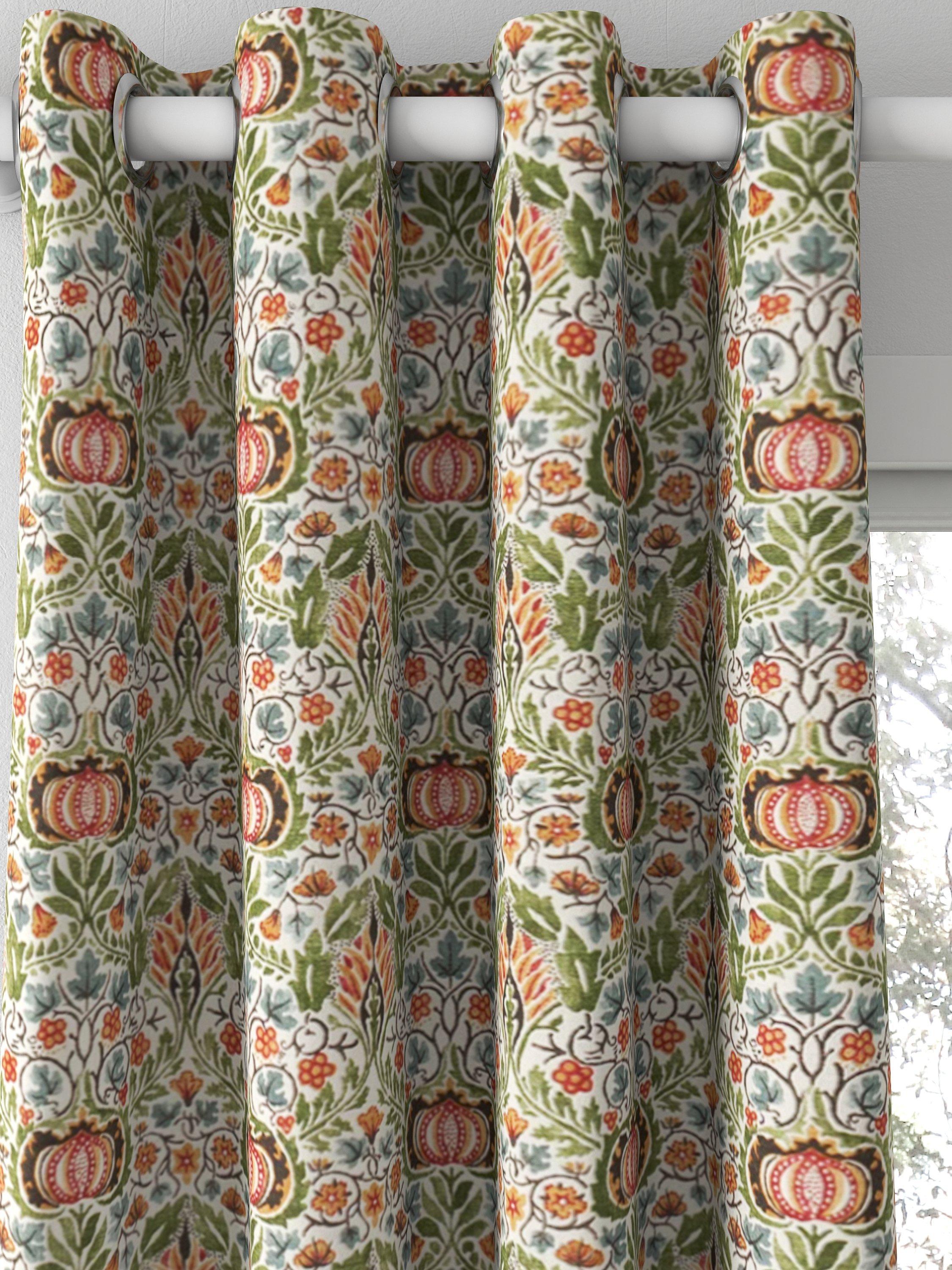 Morris & Co. Little Chintz fabric olive ochre (British brand)