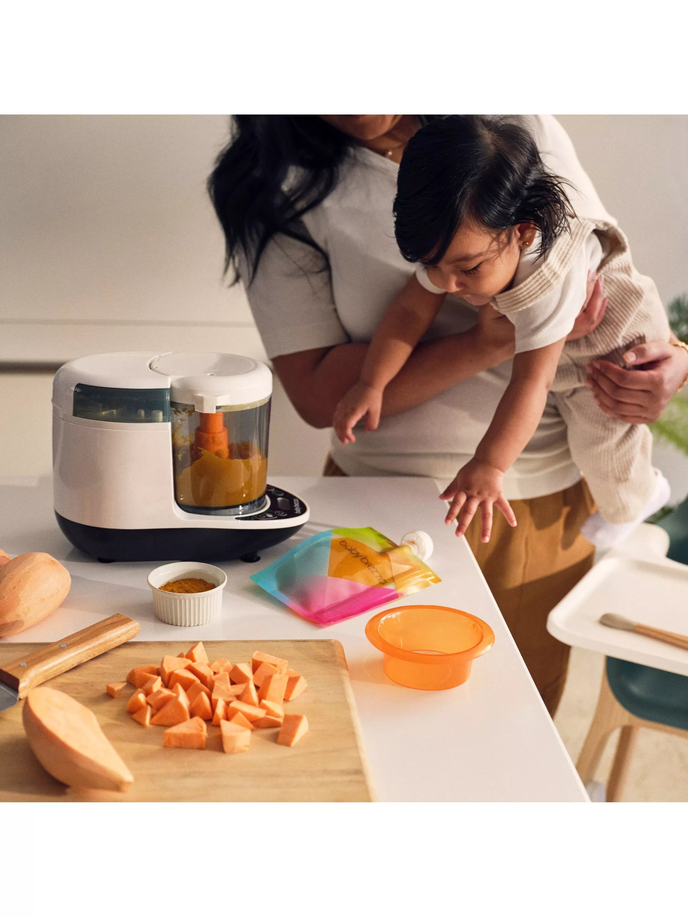 Baby Brezza Deluxe One Step Food Maker - British product