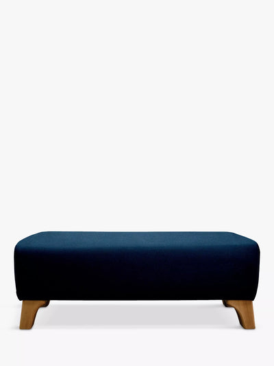 John Lewis G Plan Vintage The Sixty Eight Footstool, Easy Clean Plush Indigo- Buy online at McGrocer