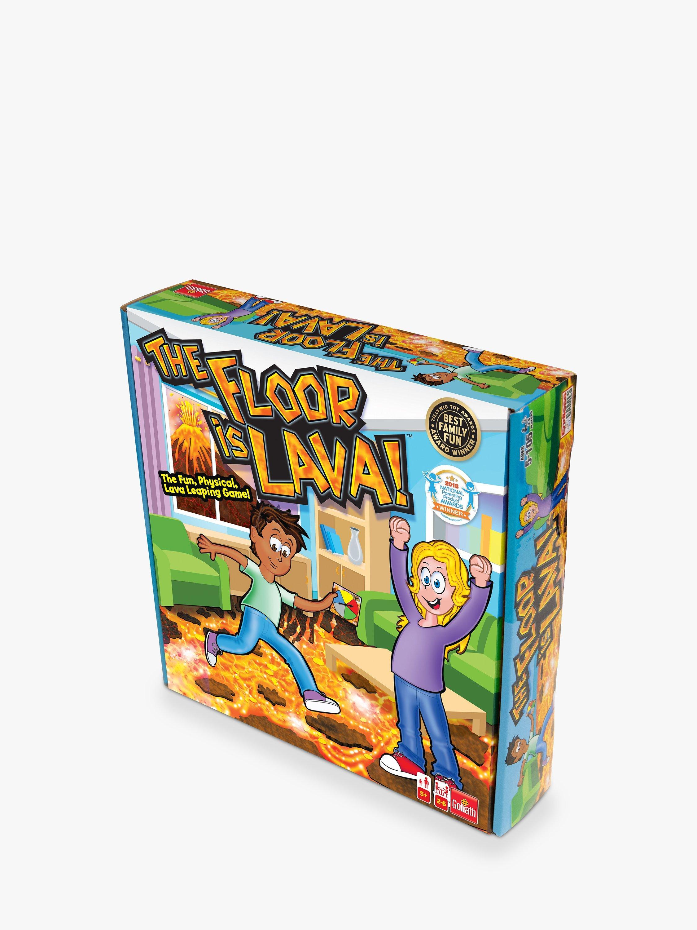 Vivid Floor is Lava party game with foam tiles - British product