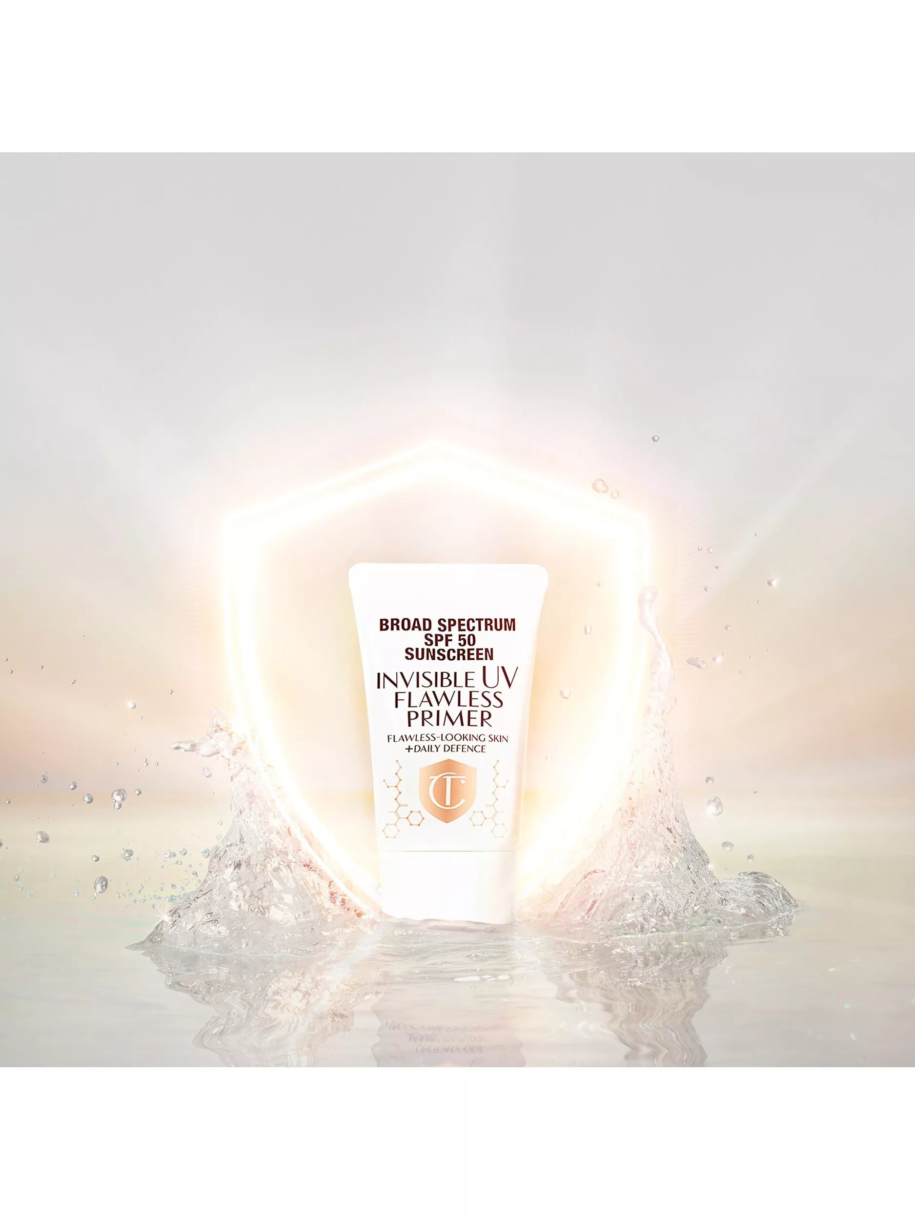 Charlotte Tilbury invisible UV flawless poreless primer SPF 50 30ml - British product