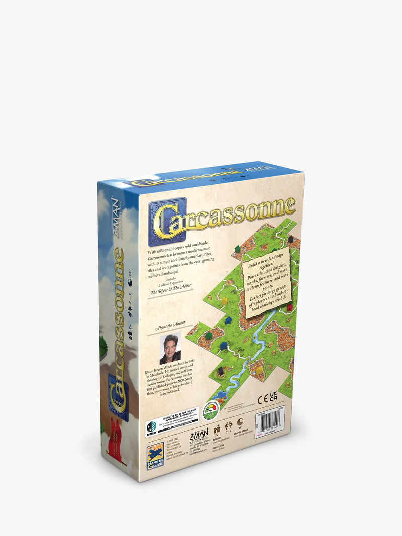 Asmodee Carcassone tile game - British product