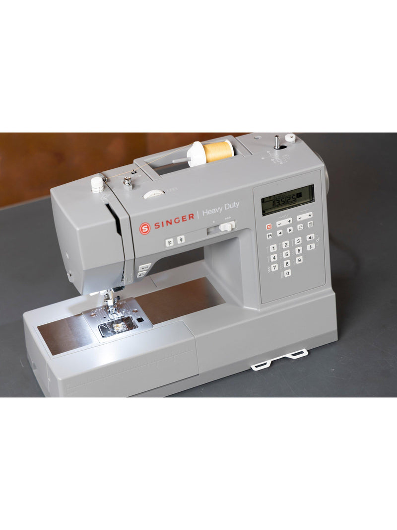 Singer HD6705C heavy duty computerised sewing machine grey, UK version