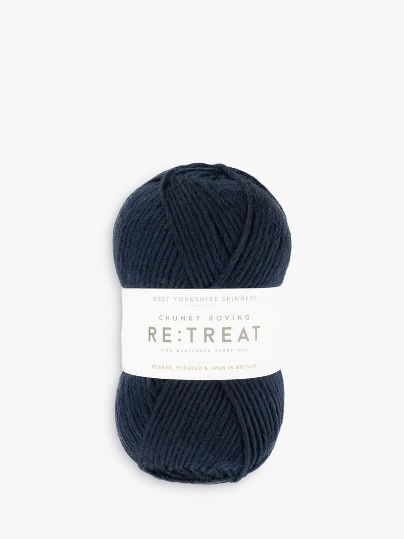 West Yorkshire Spinners Re:Treat Chunky Roving Yarn 100g (British brand)