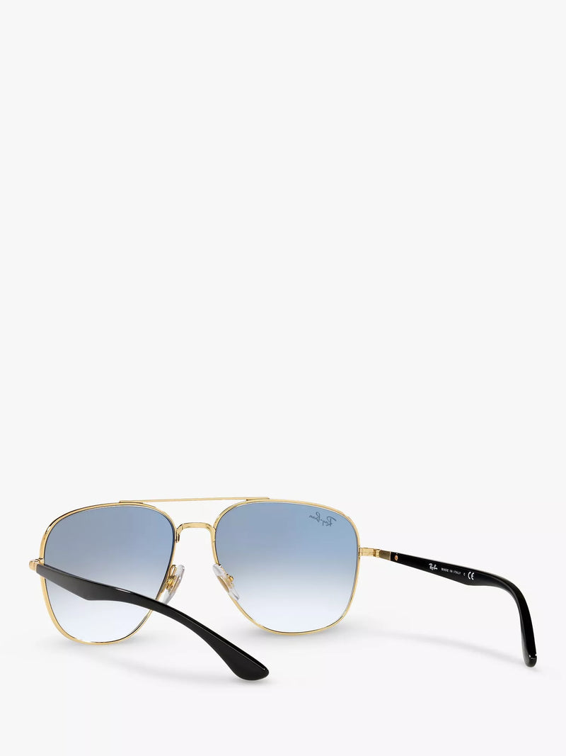 Ray-Ban square sunglasses gradient lenses 56mm, imported from the UK