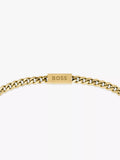 BOSS gold plated chain necklace 61cm, UK version
