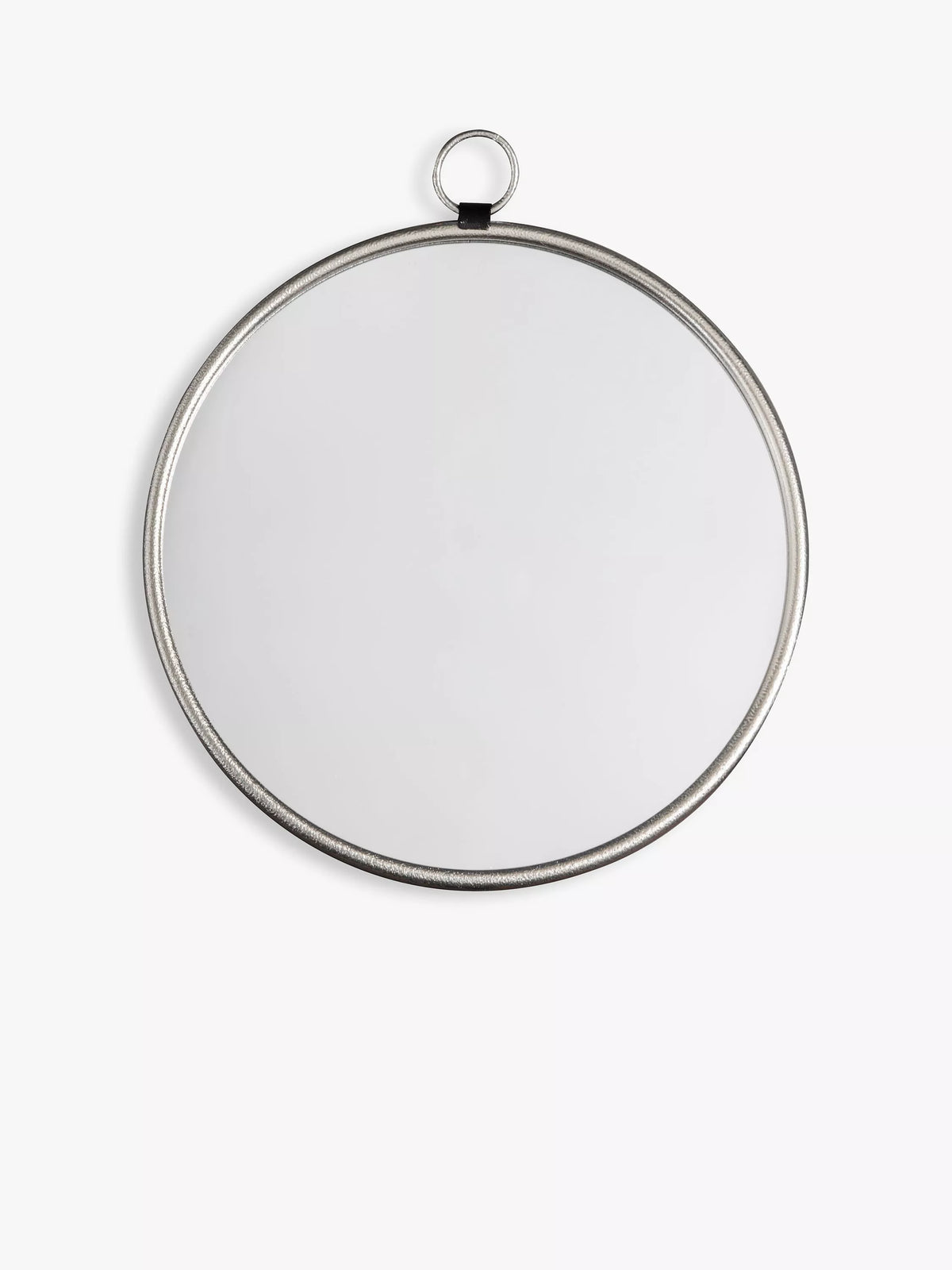 Gallery Direct round wall mirror chrome effect 61cm, imported from the UK