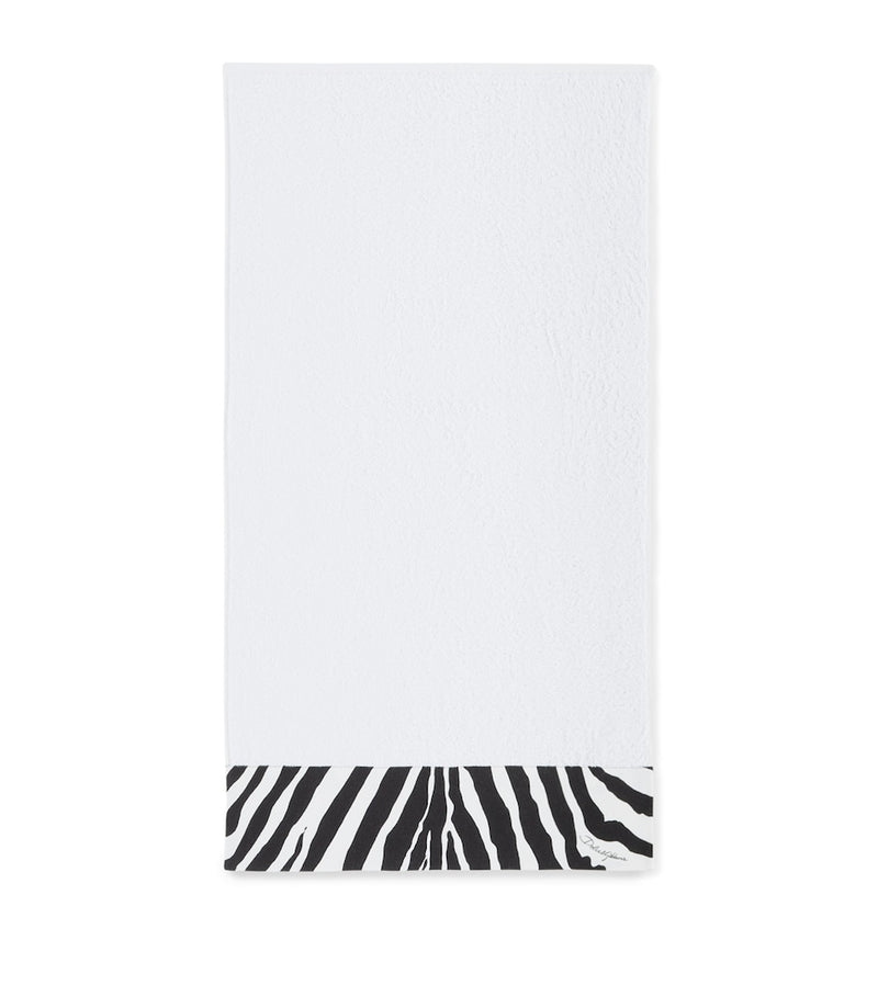 Dolce&Gabbana Casa zebra bath towel set of 5 - British product