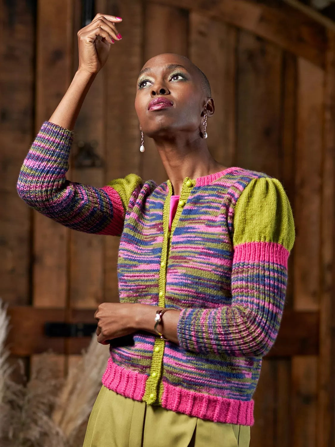 West Yorkshire Spinners Zandra Rhodes Knitting Pattern Book (British brand)