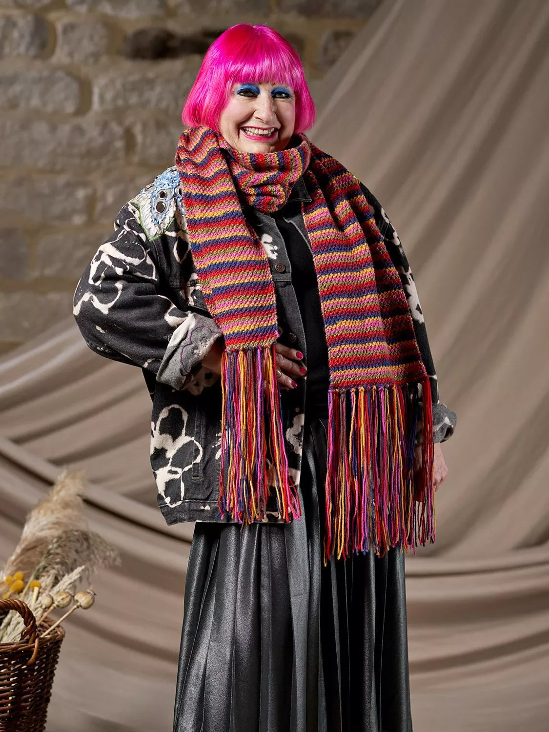 West Yorkshire Spinners Zandra Rhodes Knitting Pattern Book (British brand)