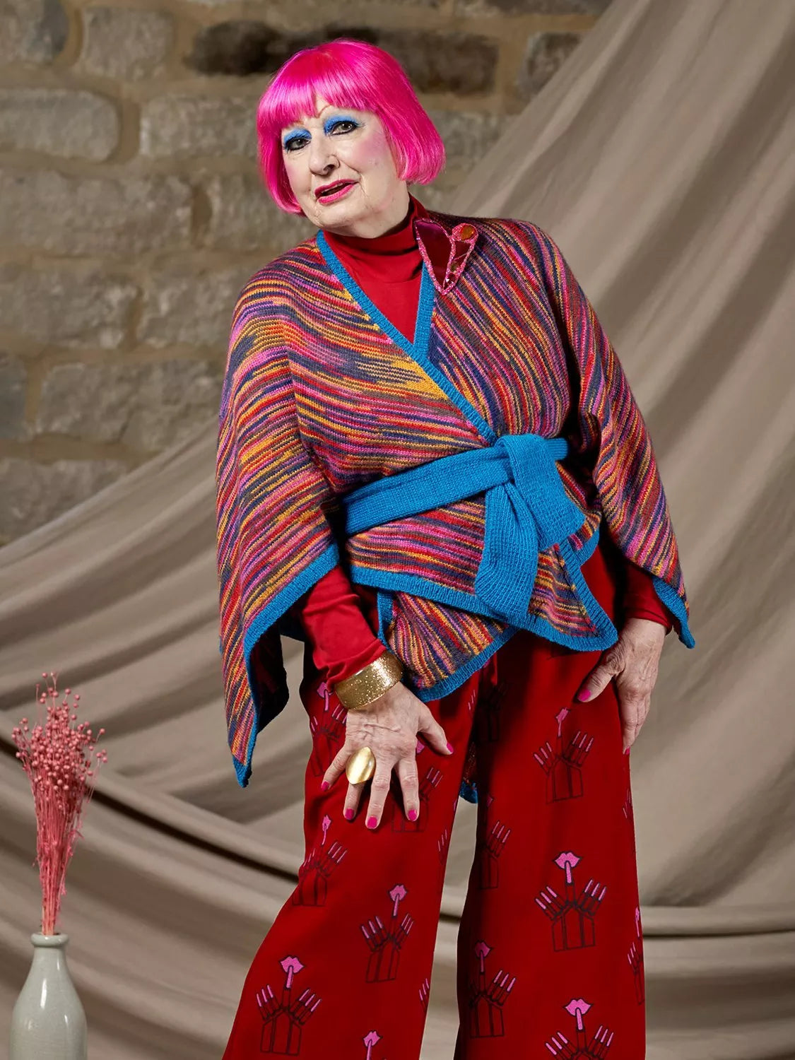 West Yorkshire Spinners Zandra Rhodes Knitting Pattern Book (British brand)