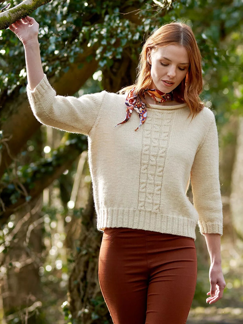 West Yorkshire Spinners Fleece Family Collection knitting pattern book - British product