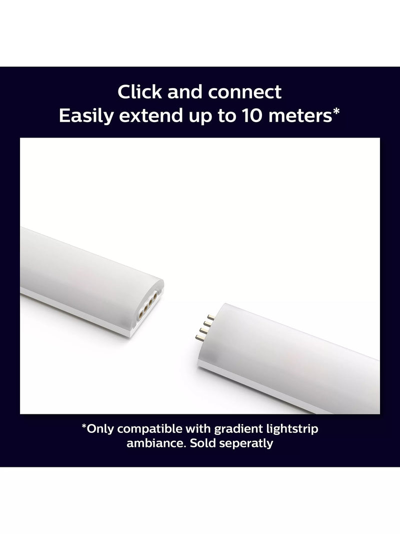 Philips Hue Gradient smart lightstrip extension 1m - British product