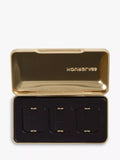 Hourglass customizable eyeshadow pan palette with three pressed powder shades, UK version