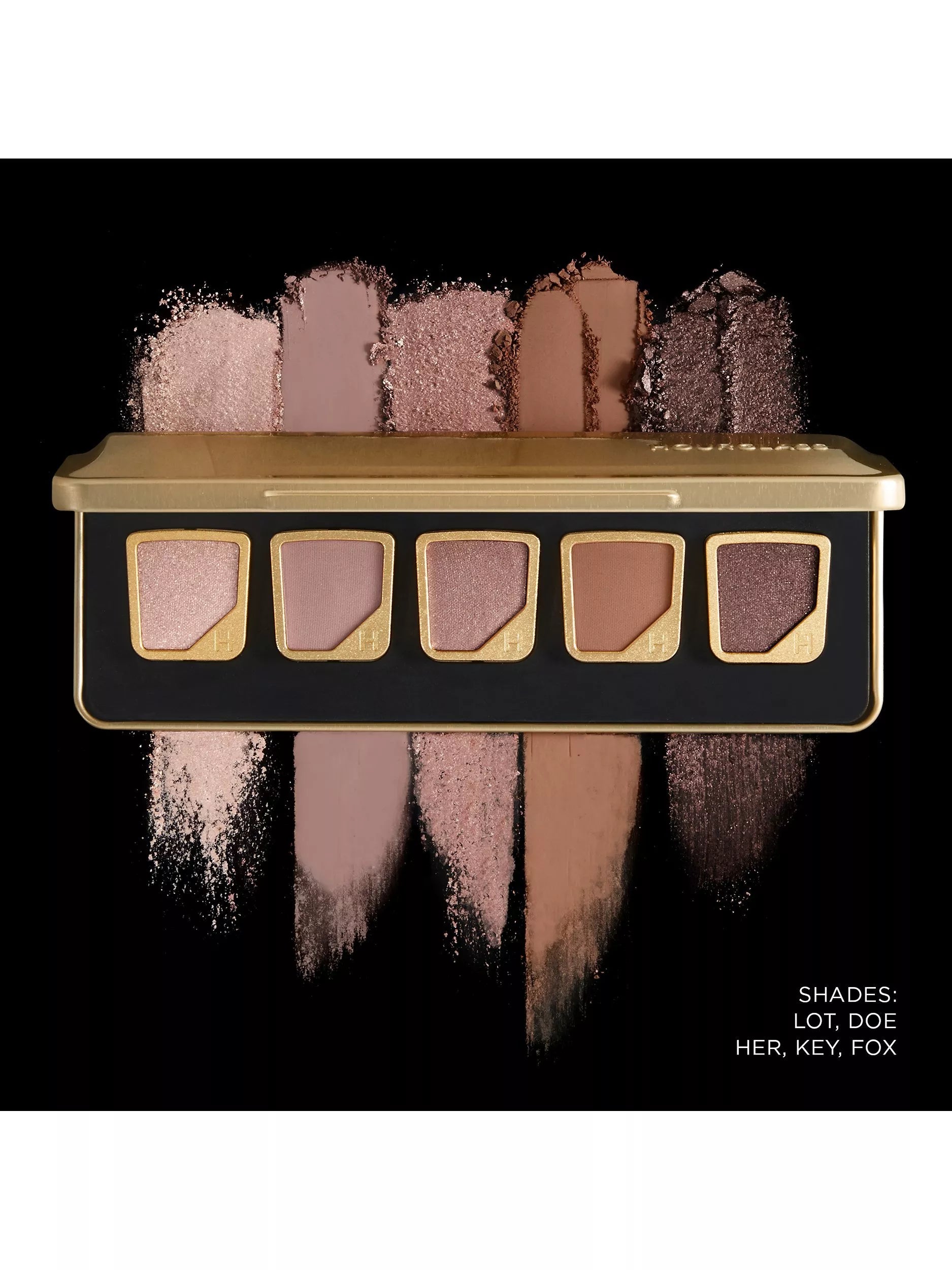 Hourglass Curator eyeshadow palette with 5 customizable refillable pans, UK version