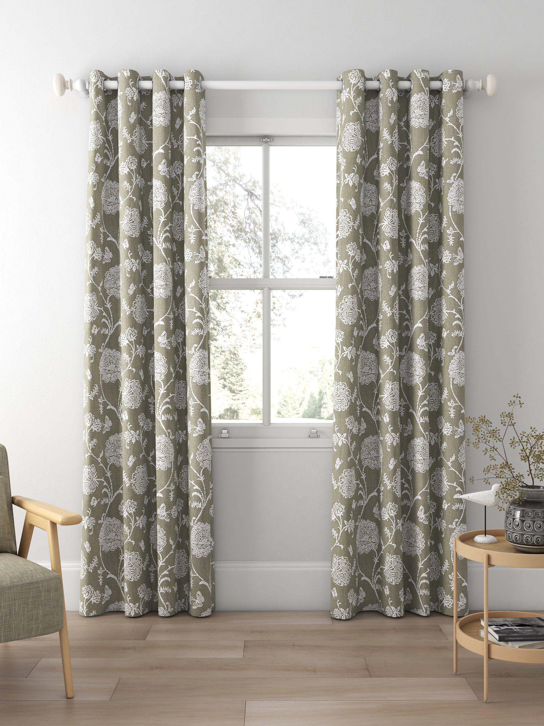 Prestigious Textiles Fielding made to measure curtains Charcoal - British product