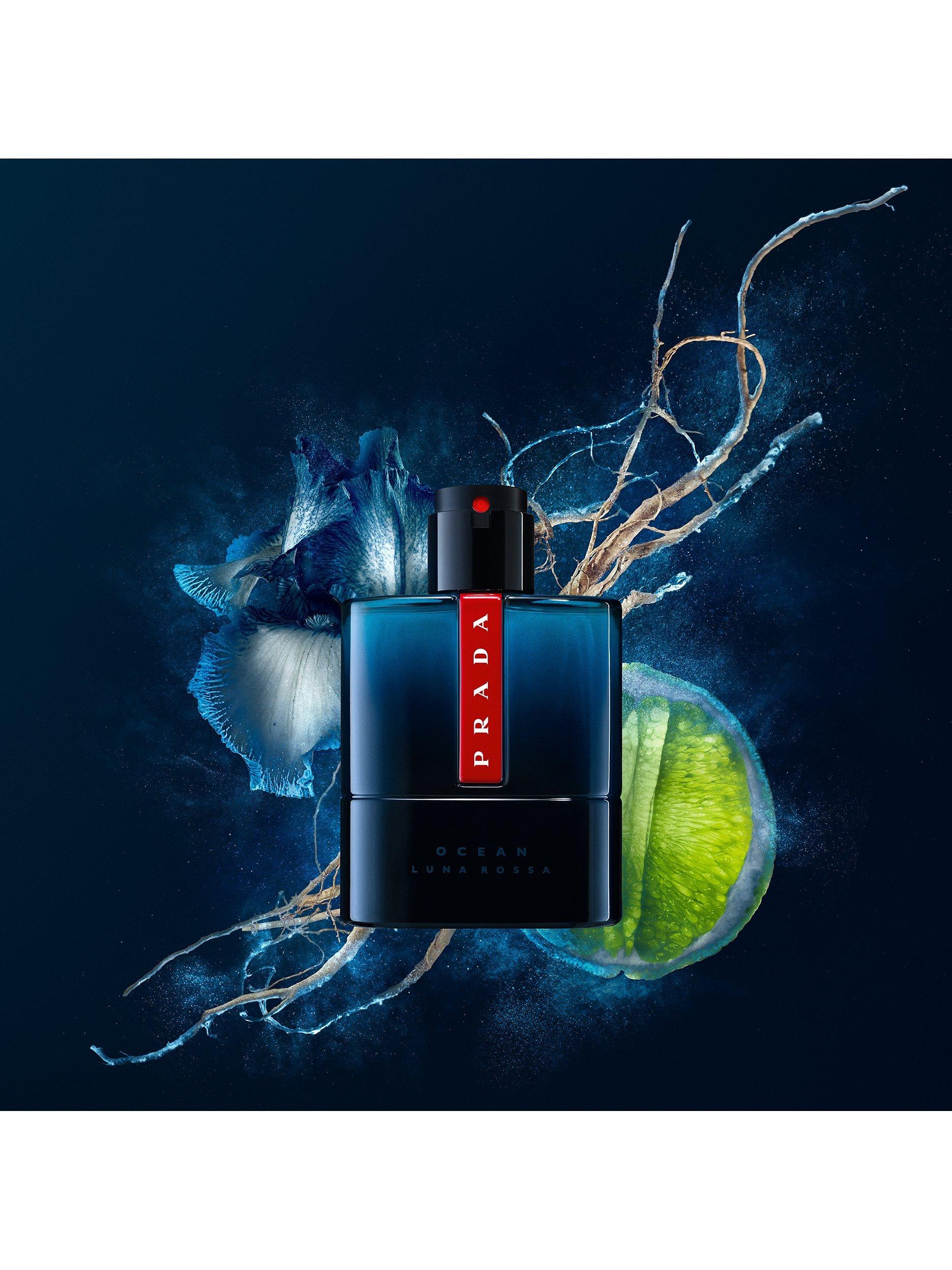 Prada Luna Rossa Ocean eau de toilette, imported from the UK