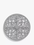 John Lewis cast iron trivet 20.5cm grey, UK version