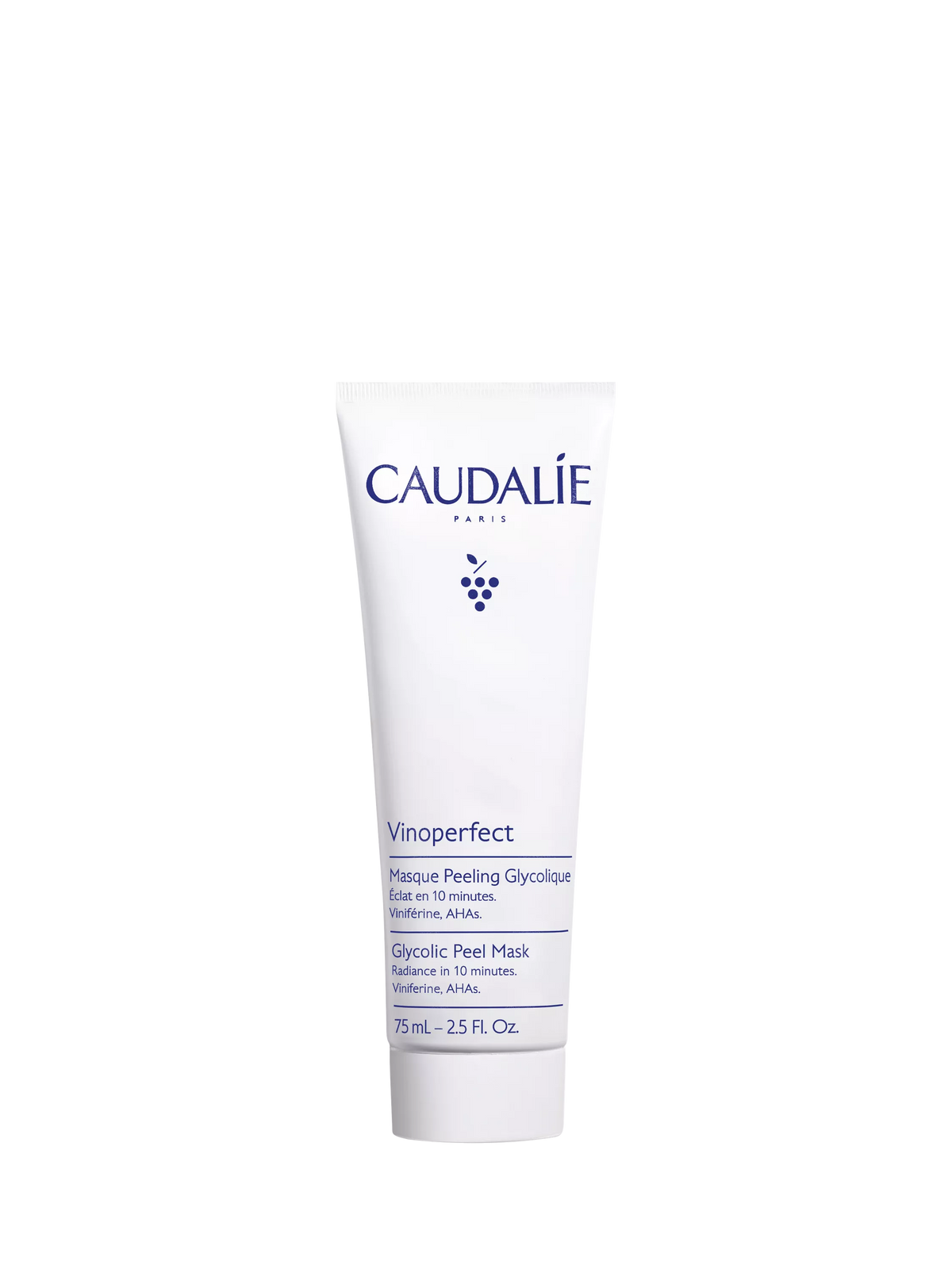 Caudalie Glycolic Peel Mask 75ml, imported from the UK